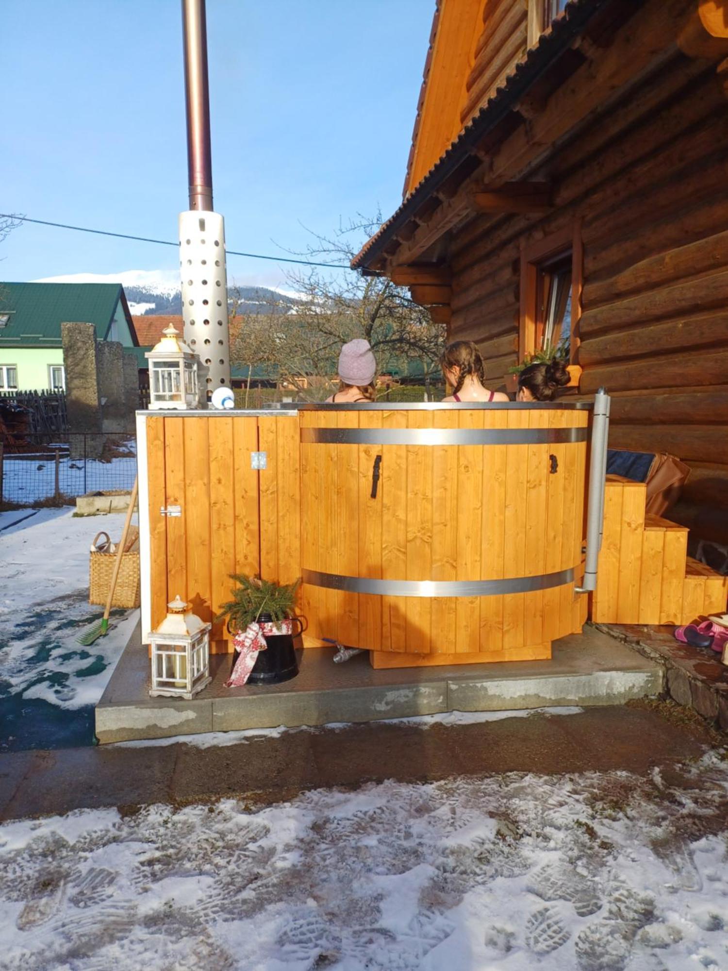 Drevenica Zapadne Tatry S Kupacou Kadou A Krbom Appartement Žiar Buitenkant foto