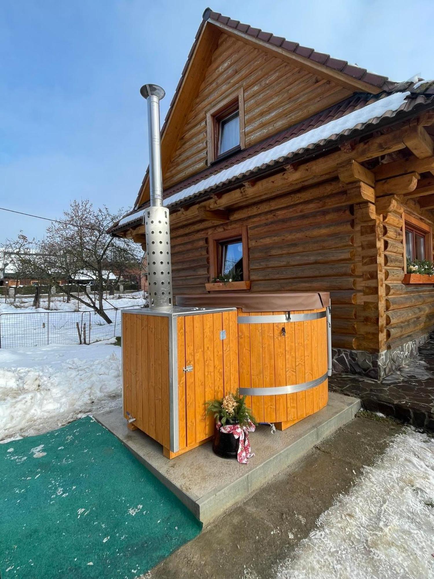 Drevenica Zapadne Tatry S Kupacou Kadou A Krbom Appartement Žiar Buitenkant foto